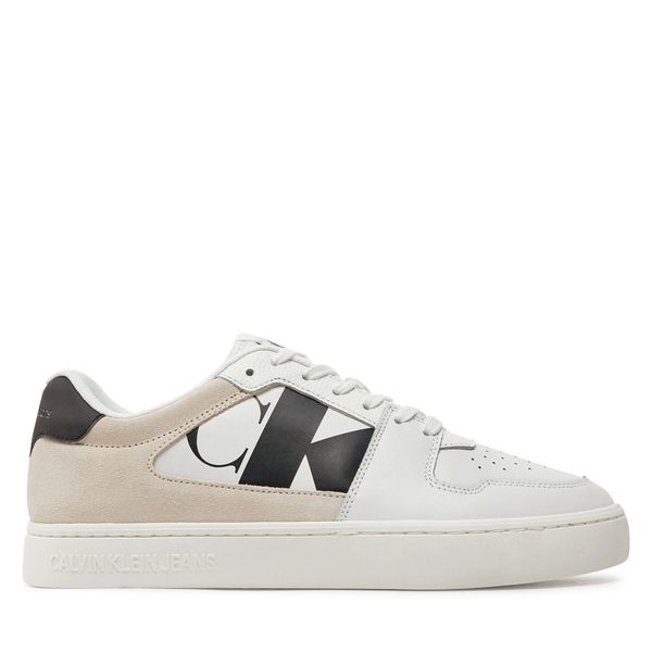 Calvin Klein Jeans Сникърси Calvin Klein Jeans Classic Cupsole Low Laceup Nbs YM0YM01002 Бял