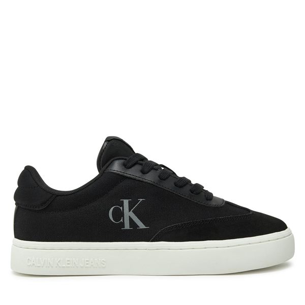 Calvin Klein Jeans Сникърси Calvin Klein Jeans Classic Cupsole Low Mix Mg Wn YW0YW01636 Черен