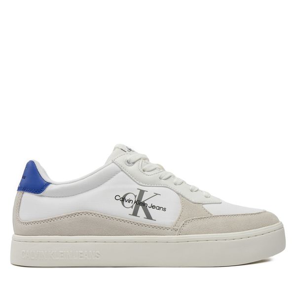 Calvin Klein Jeans Сникърси Calvin Klein Jeans Classic Cupsole Low Mix Mtl YM0YM01033 Бял