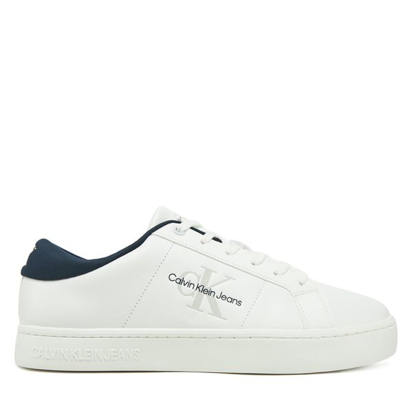 Calvin Klein Jeans Сникърси Calvin Klein Jeans Classic Cupsole Low Ml Lth YM0YM00864 Бял