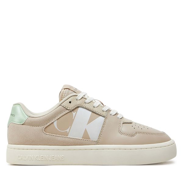 Calvin Klein Jeans Сникърси Calvin Klein Jeans Classic Cupsole Low Nbs YW0YW01520 Екрю