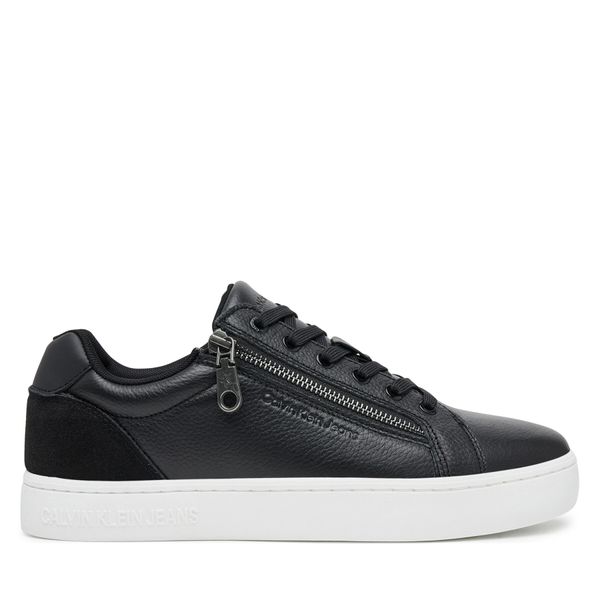 Calvin Klein Jeans Сникърси Calvin Klein Jeans Classic Cupsole Zip Low In YM0YM01254 Черен