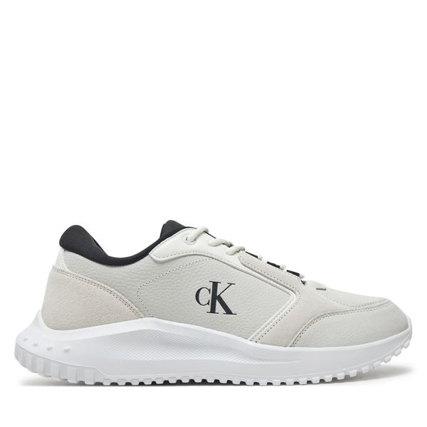 Calvin Klein Jeans Сникърси Calvin Klein Jeans Eva Runner Low Mg Wmm YM0YM01145 Бял