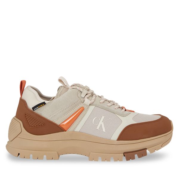 Calvin Klein Jeans Сникърси Calvin Klein Jeans Hiking Lace Up Low Cor YM0YM00801 Plaza Taupe/Eggshell/Brown Sugar 0HI