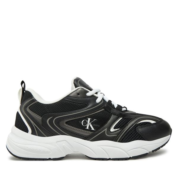 Calvin Klein Jeans Сникърси Calvin Klein Jeans Retro Tennis Mesh Ml YW0YW01807 Черен