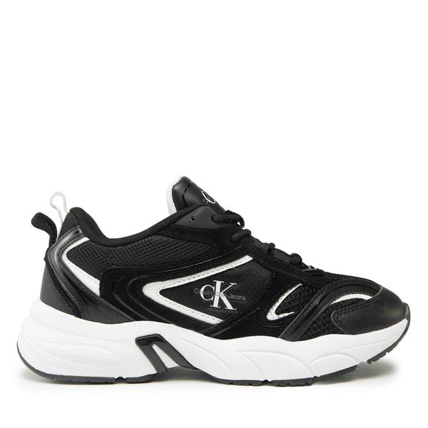 Calvin Klein Jeans Сникърси Calvin Klein Jeans Retro Tennis Su-Mesh wN YW0YW00891 Черен