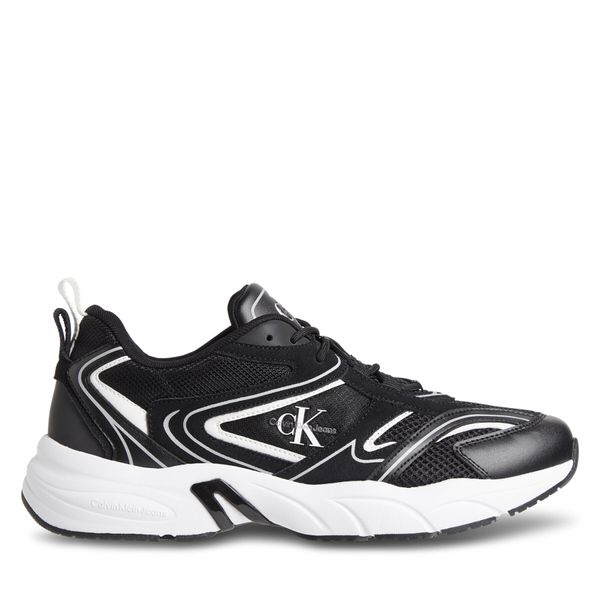 Calvin Klein Jeans Сникърси Calvin Klein Jeans Retro Tennis Su-Mesh YM0YM00589 Черен