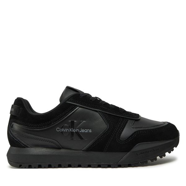 Calvin Klein Jeans Сникърси Calvin Klein Jeans Toothy Runner Irregular Lines YM0YM00624 Черен