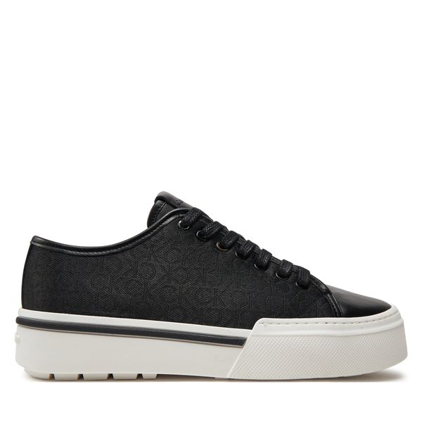 Calvin Klein Сникърси Calvin Klein Low Top Lace Up Jaq Mono HM0HM01420 Черен