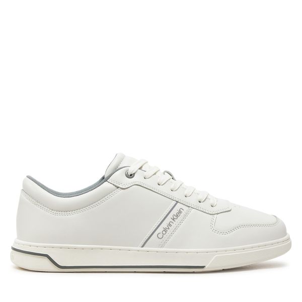 Calvin Klein Сникърси Calvin Klein Low Top Lace Up Logo HM0HM01491 Бял