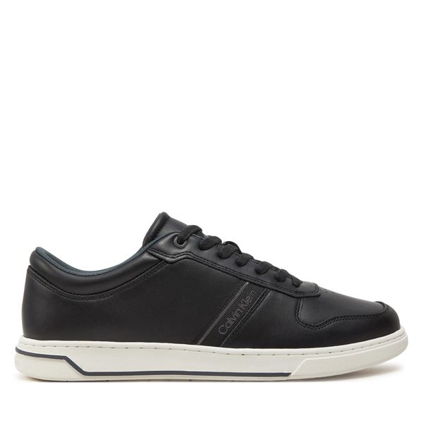 Calvin Klein Сникърси Calvin Klein Low Top Lace Up Logo HM0HM01491 Черен