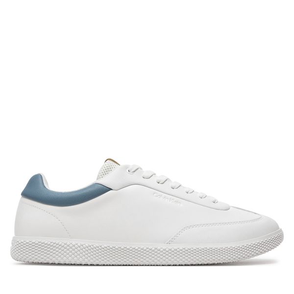 Calvin Klein Сникърси Calvin Klein Low Top Lace Up Lth HM0HM01790 Бял