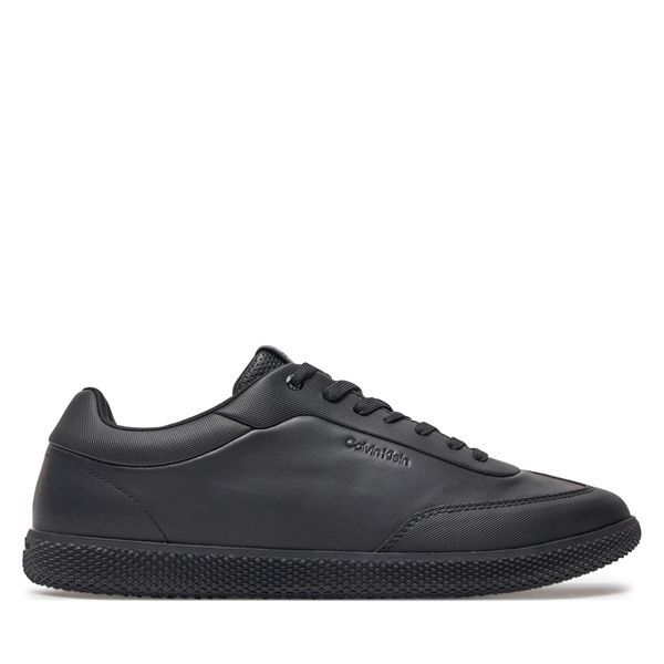 Calvin Klein Сникърси Calvin Klein Low Top Lace Up Lth HM0HM01790 Черен