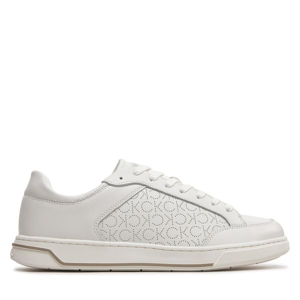 Calvin Klein Сникърси Calvin Klein Low Top Lace Up Lth Perf Mono HM0HM01428 Бял