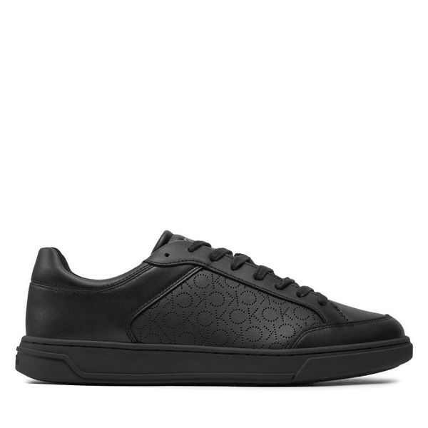 Calvin Klein Сникърси Calvin Klein Low Top Lace Up Lth Perf Mono HM0HM01428 Черен
