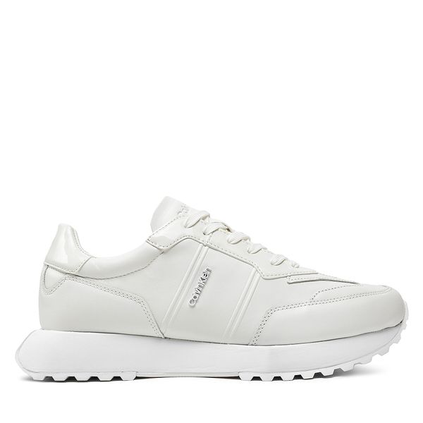 Calvin Klein Сникърси Calvin Klein Low Top Lace Up Lth W/ Hf HM0HM01479 Бял