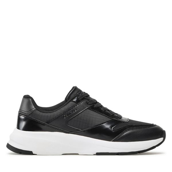 Calvin Klein Сникърси Calvin Klein Low Top Lace Up Mix HM0HM00901 Черен