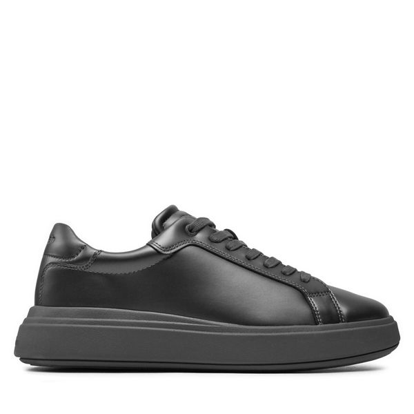 Calvin Klein Сникърси Calvin Klein Low Top Lace Up Shine HM0HM01390 Черен