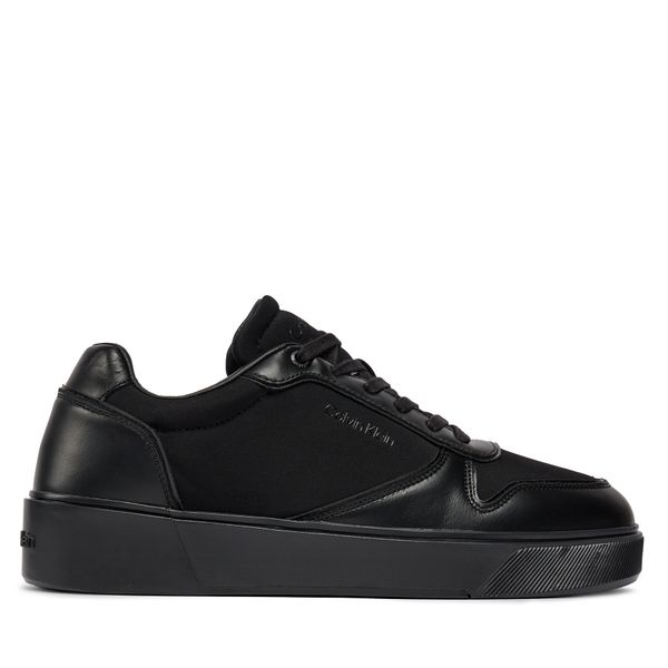 Calvin Klein Сникърси Calvin Klein Low Top Lace Up W/ Stitch HM0HM01368 Черен