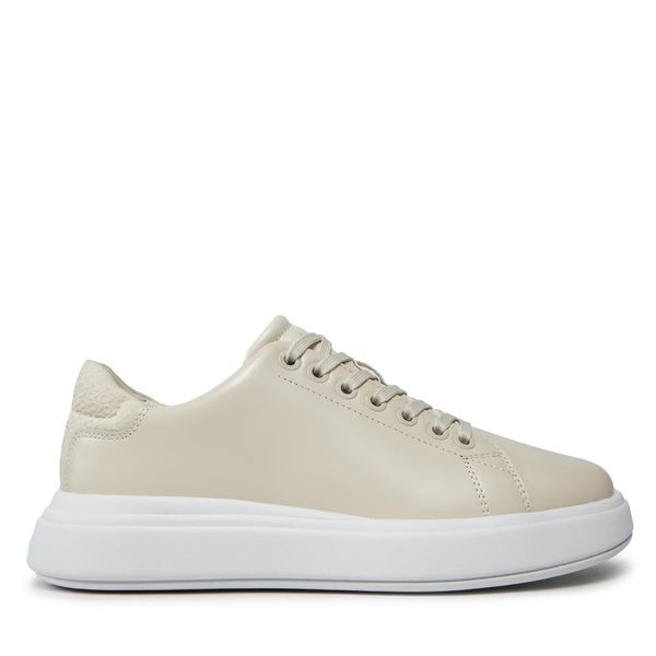 Calvin Klein Сникърси Calvin Klein Raised Cup Lace Up Nano Mono Bt HW0HW01878 Бежов