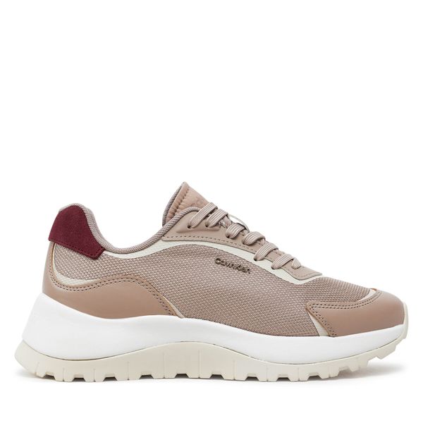 Calvin Klein Сникърси Calvin Klein Runner HW0HW02221 Бежов