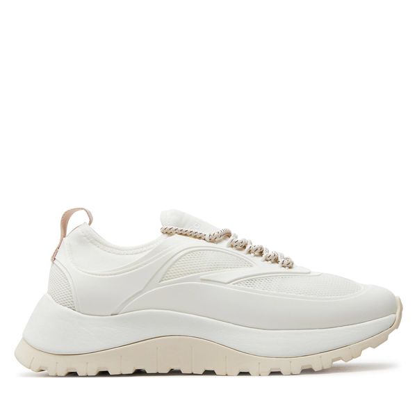 Calvin Klein Сникърси Calvin Klein Runner Lace Up Caging HW0HW01900 Бял