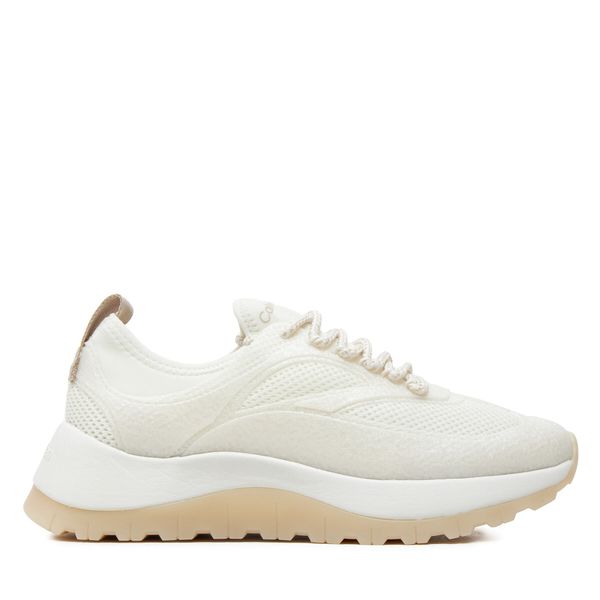 Calvin Klein Сникърси Calvin Klein Runner Lace Up Pearl Mix M HW0HW02079 Бял