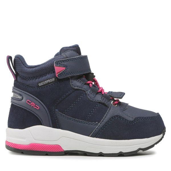 CMP Сникърси CMP Kids Hadil Leather Wp Urban Shoes 3Q84524 Тъмносин