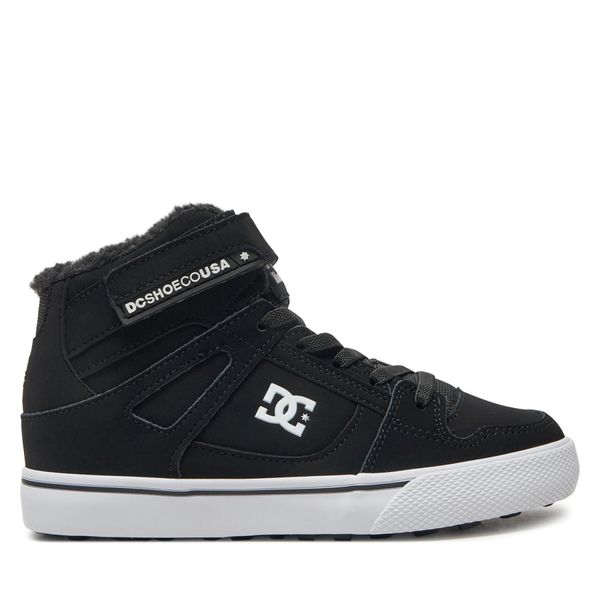 DC Сникърси DC Pure High-Top Wnt Ev ADBS300327-BKW Черен