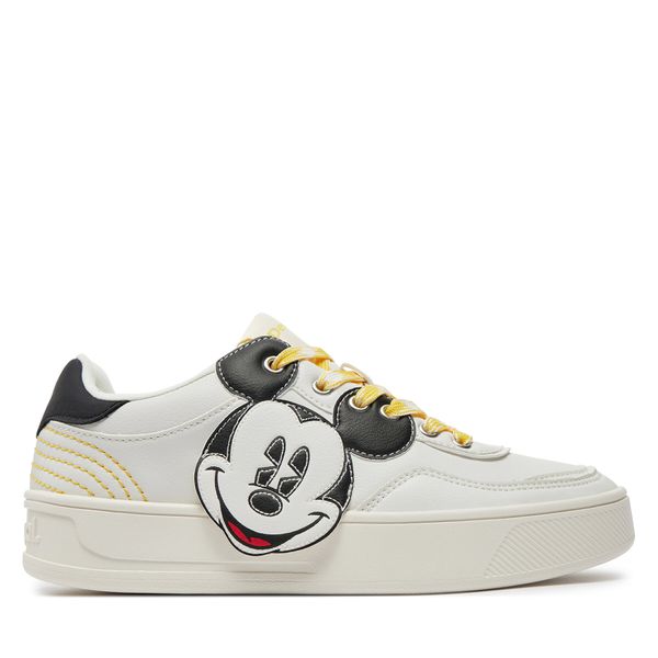 Desigual Сникърси Desigual 24SSKP16 Бял