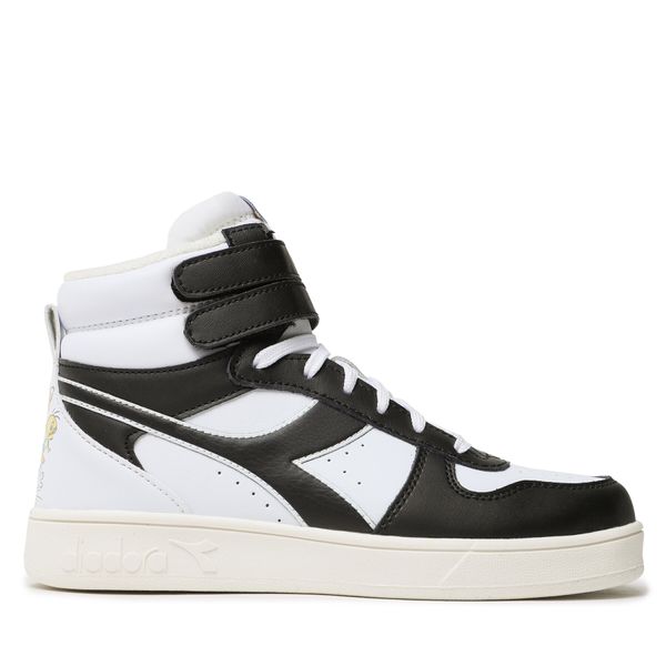 Diadora Сникърси Diadora Magic Basket mid Sylvester Gs 501.178625 C0641 Черен