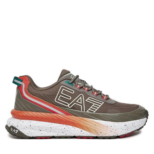EA7 Emporio Armani Сникърси EA7 Emporio Armani X8X177 XK381 U044 Кафяв