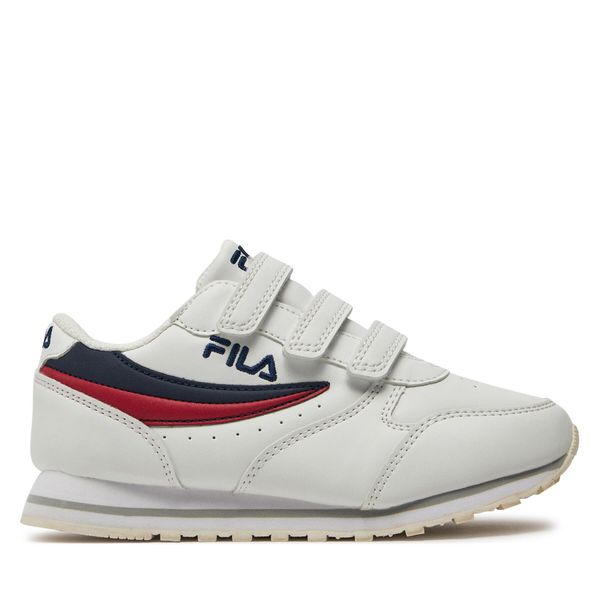 Fila Сникърси Fila Orbit Velcro Low Kids 1010785.98F Бял
