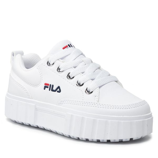 Fila Сникърси Fila Sandblast Kids FFK0038.10004 Бял