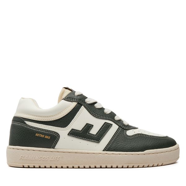 Flamingos Life Сникърси Flamingos Life Retro 86s R8forpea Бял