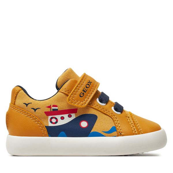 Geox Сникърси Geox B Gisli Boy B451NC 01054 C2PF4 M Жълт