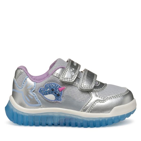 Geox Сникърси Geox B Lightyloo B5561A 0AJAS C1294 Сребрист