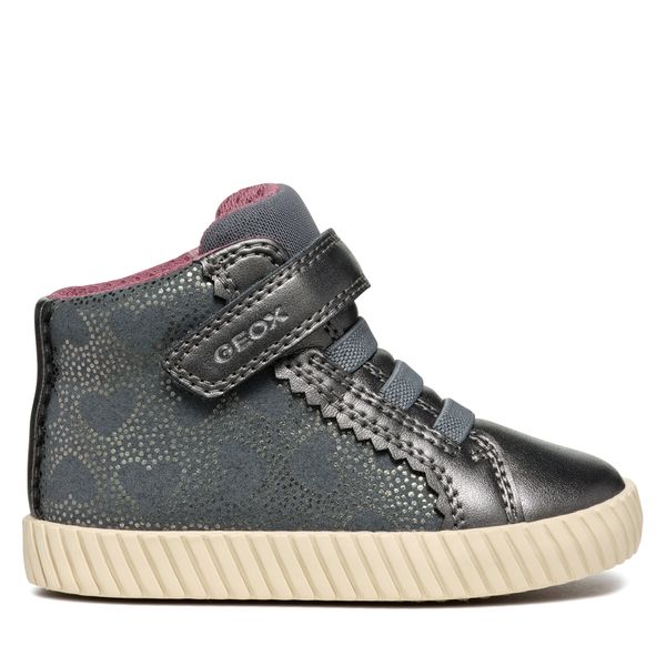 Geox Сникърси Geox B Mirroless Girl B4669A 0KINF C9002 M Сив