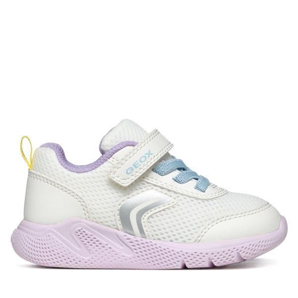 Geox Сникърси Geox B Sprintye Girl B454TD 01454 C0653 Бял