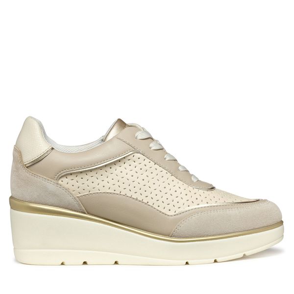 Geox Сникърси Geox D Ilde D55RAB 05422 C5AH6 Бежов