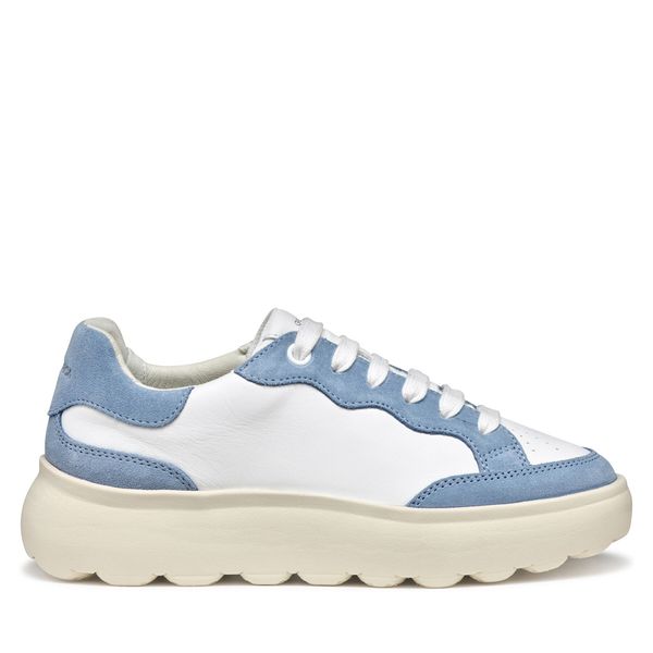 Geox Сникърси Geox D Spherica Ec4.1 D55TCA 08522 C0270 Бял