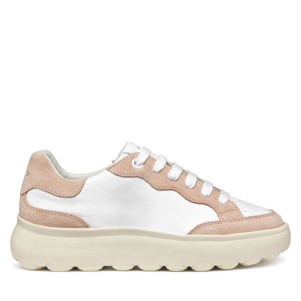 Geox Сникърси Geox D Spherica Ec4.1 D55TCA 08522 C1Z8Z Бял