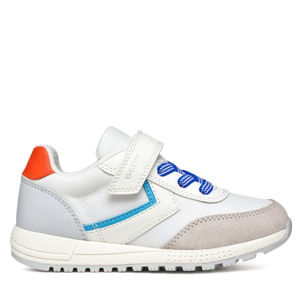 Geox Сникърси Geox J Alben J559EA 0FU54 C0293 S Бял