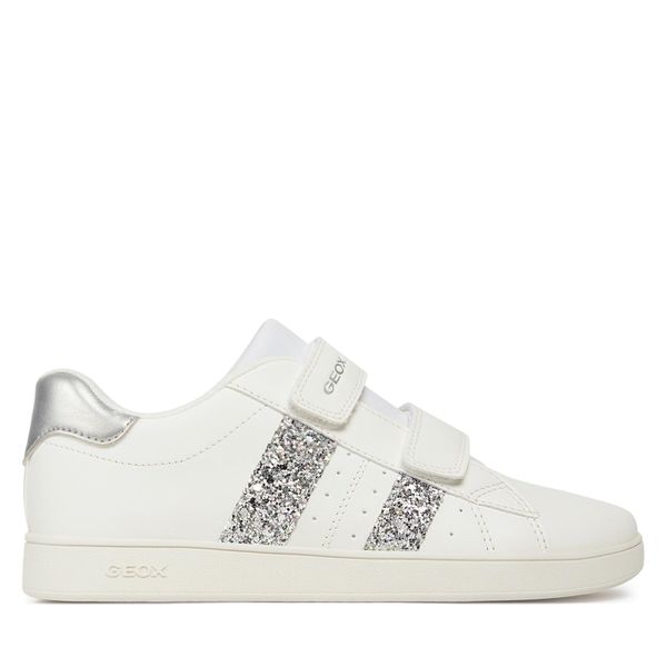 Geox Сникърси Geox J Eclyper Girl J45LRA 000BC C0007 D Бял