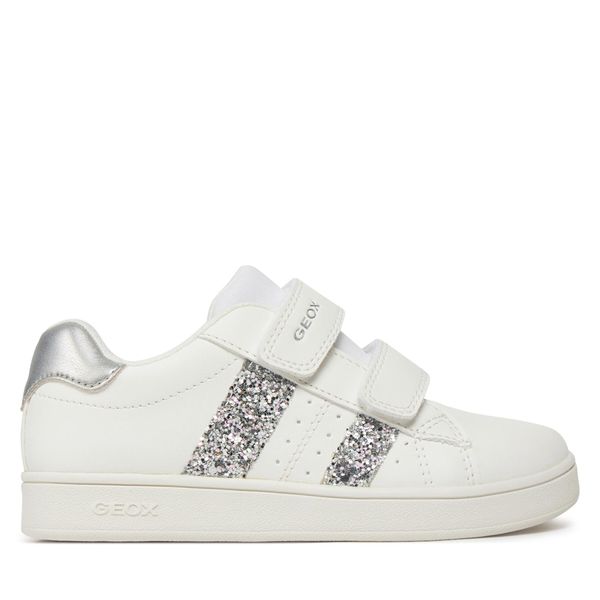 Geox Сникърси Geox J Eclyper Girl J45LRA 000BC C0007 S Бял