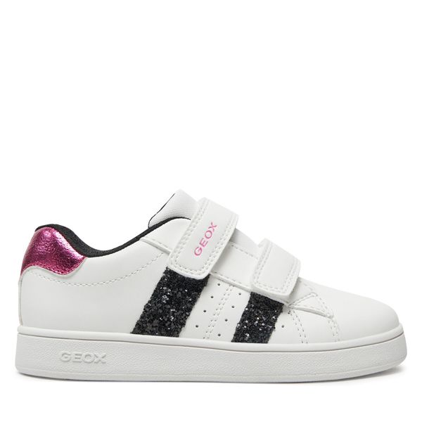 Geox Сникърси Geox J Eclyper Girl J45LRA 000BC C0404 S Бял