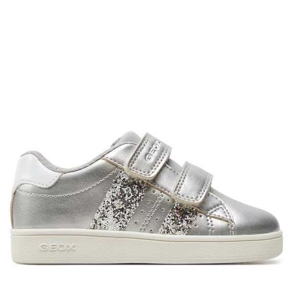 Geox Сникърси Geox J Eclyper Girl J45LRA 000NF C1007 M Сребрист