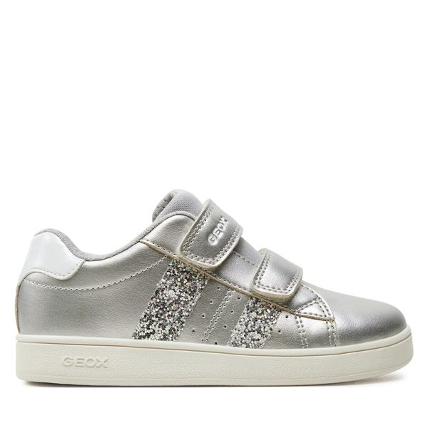 Geox Сникърси Geox J Eclyper Girl J45LRA 000NF C1007 S Сребрист