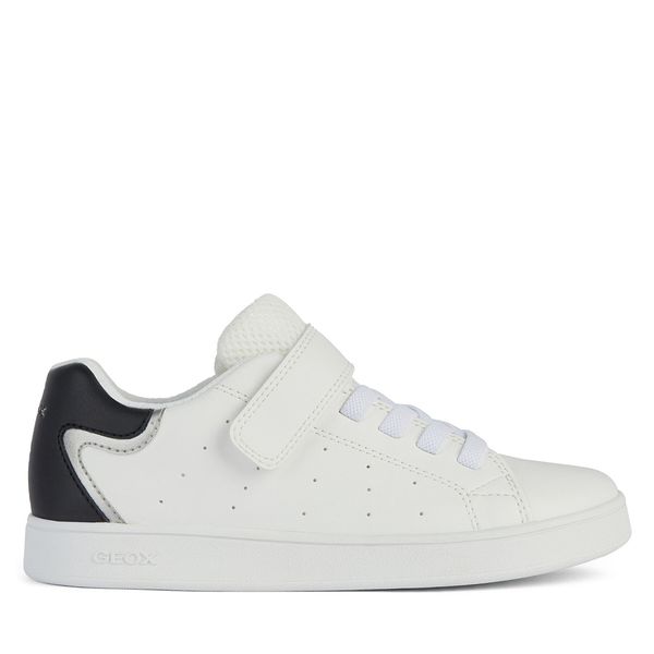 Geox Сникърси Geox J Eclyper J36LSA 000BC C0404 S Бял