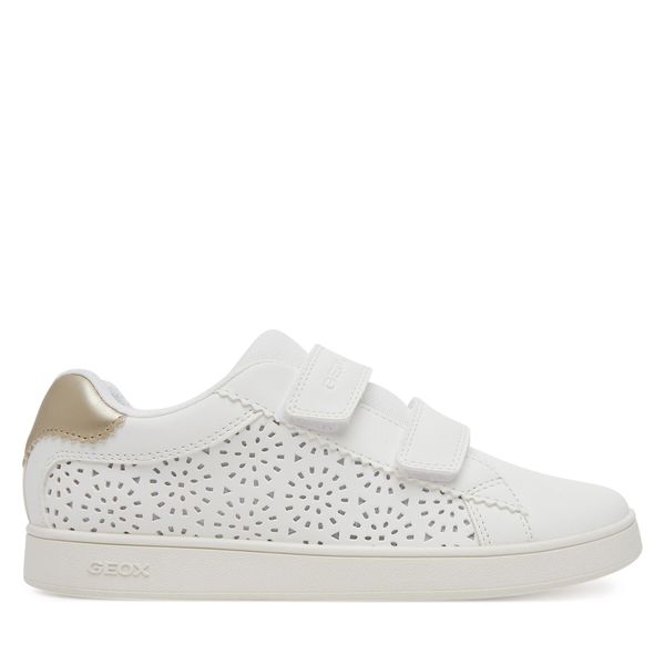 Geox Сникърси Geox J Eclyper J55LRA 000BC C0588 D Бял